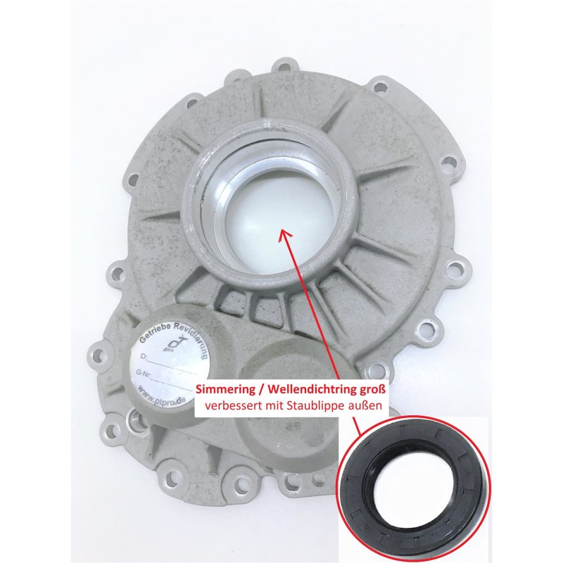 Large shaft seal for Segway gearbox