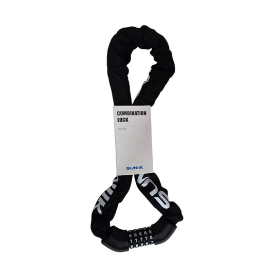 Cadenas à chaîne avec cadenas à combinaison – 100 cm