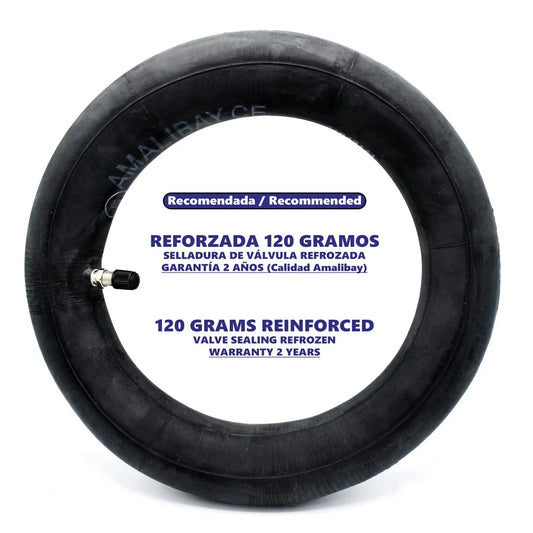 8.5x2 inner tube with right valve - Reinforced 120g Amalibay