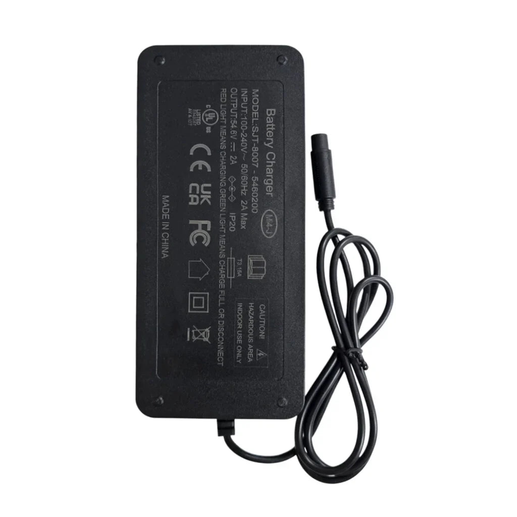 Chargeur 54,6 V 2 A Smartgyro Crossover Dual Max 2 / Cecotec Bongo Y65