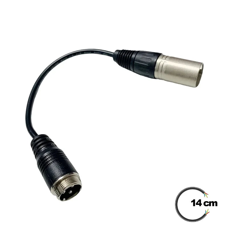 Connecteur convertisseur GX16 vers XLR3