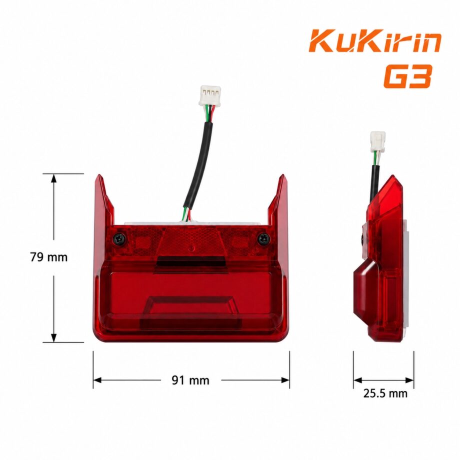 Feu arrière pour scooter Kukirin G3