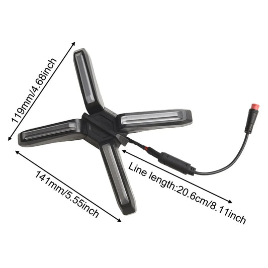Lights (type X) for Segway Ninebot ZT3 Pro electric scooter