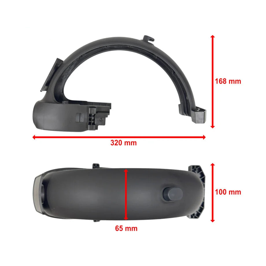 Garde-boue arrière pour trottinette Xiaomi Mi4 Pro Plus