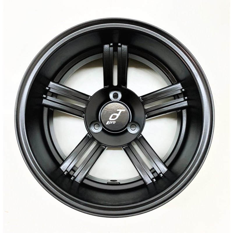 Black 5-spoke aluminum rim for Segway x2