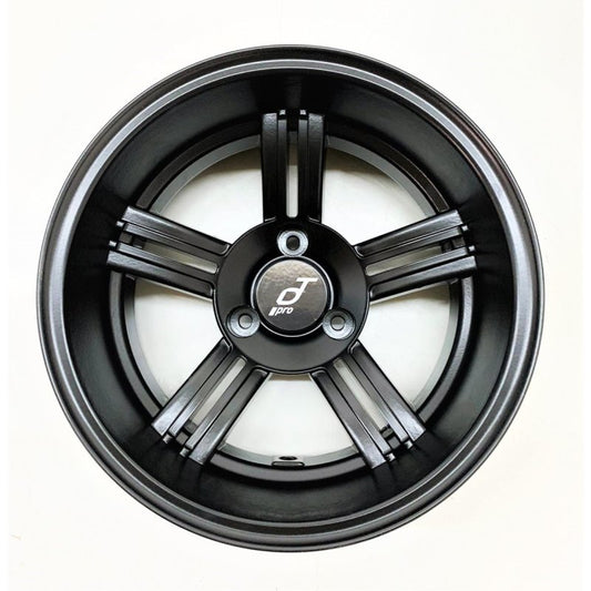 Jante aluminium 5 rayons couleur noire pour Segway x2