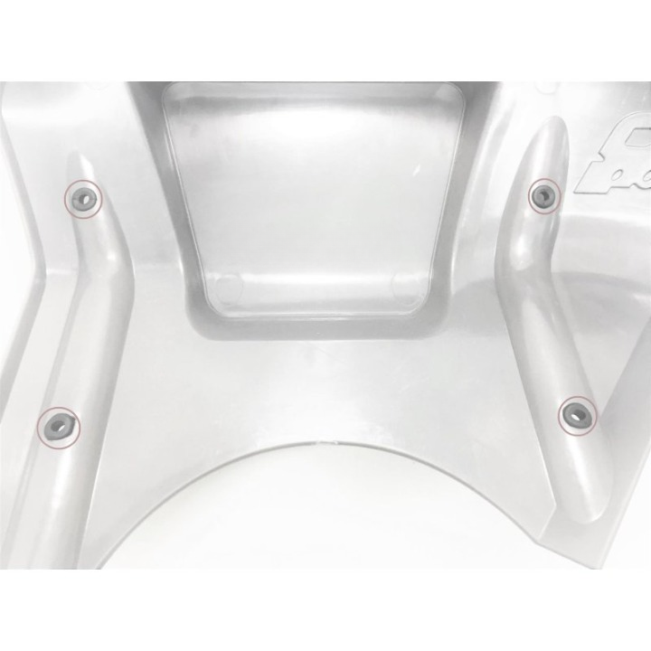 Set of rubber bumpers for Segway X2 mudguards