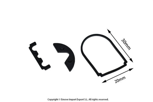 Caoutchouc de feu avant pour trottinette Xiaomi