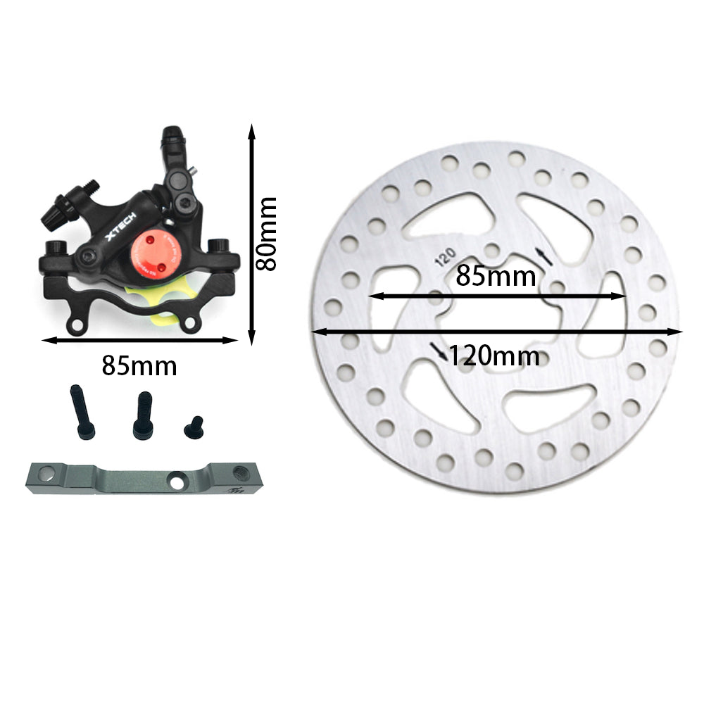 Kit complet frein Xtech pour trottinette electrique noir