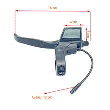 Charger l'image dans la galerie, Levier de frein gauche avec affichage Bogist Urbetter M6, Ecoxtrem Bison, B-Mov freestyle 5