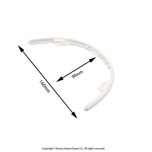 Pack de garnitures de plate forme pour trottinette Xiaomi blanche