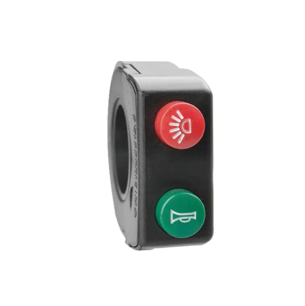 Button panel for lights and horn