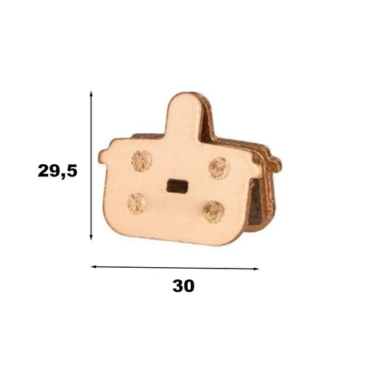 Plaquette de frein pour SmartGyro K2 semi métallique