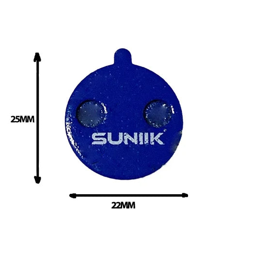 Plaquettes de frein à disque hydrauliques en résine 1063 – Qualité supérieure Suniik