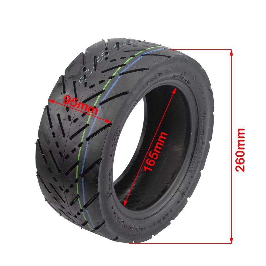 11 x 3 (90/65-6.5) Onroad-Tubeless-CST-Reifen mit Gel