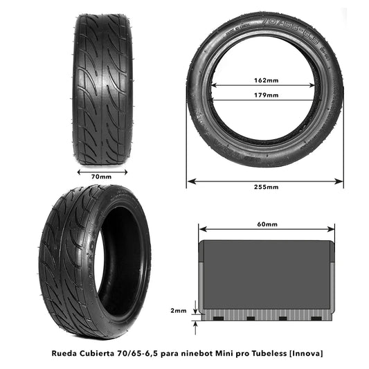 Tire 70/65-6.5 Ninebot Mini pro