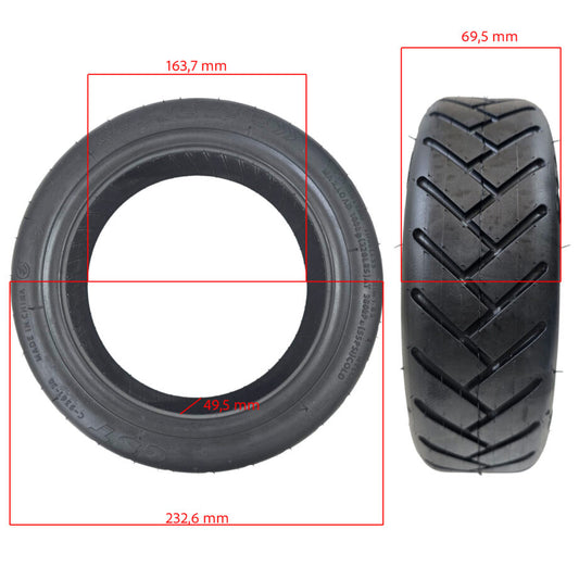 Cityroad 60/70-6.5 Tubeless CST tire with puncture-resistant gel