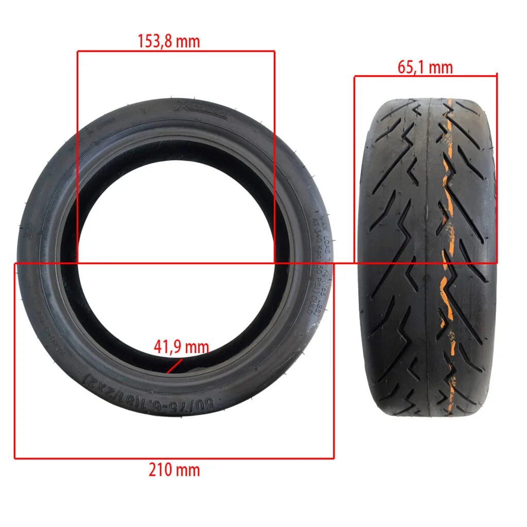 Pneu Tubeless 8.5 X 2 - 6.1 Cityroad