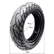 Charger l'image dans la galerie, Pneu plein 10×2,5-6,5 34mm Noir