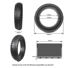 Charger l'image dans la galerie, Pneu plein tout terrain 9x2.25