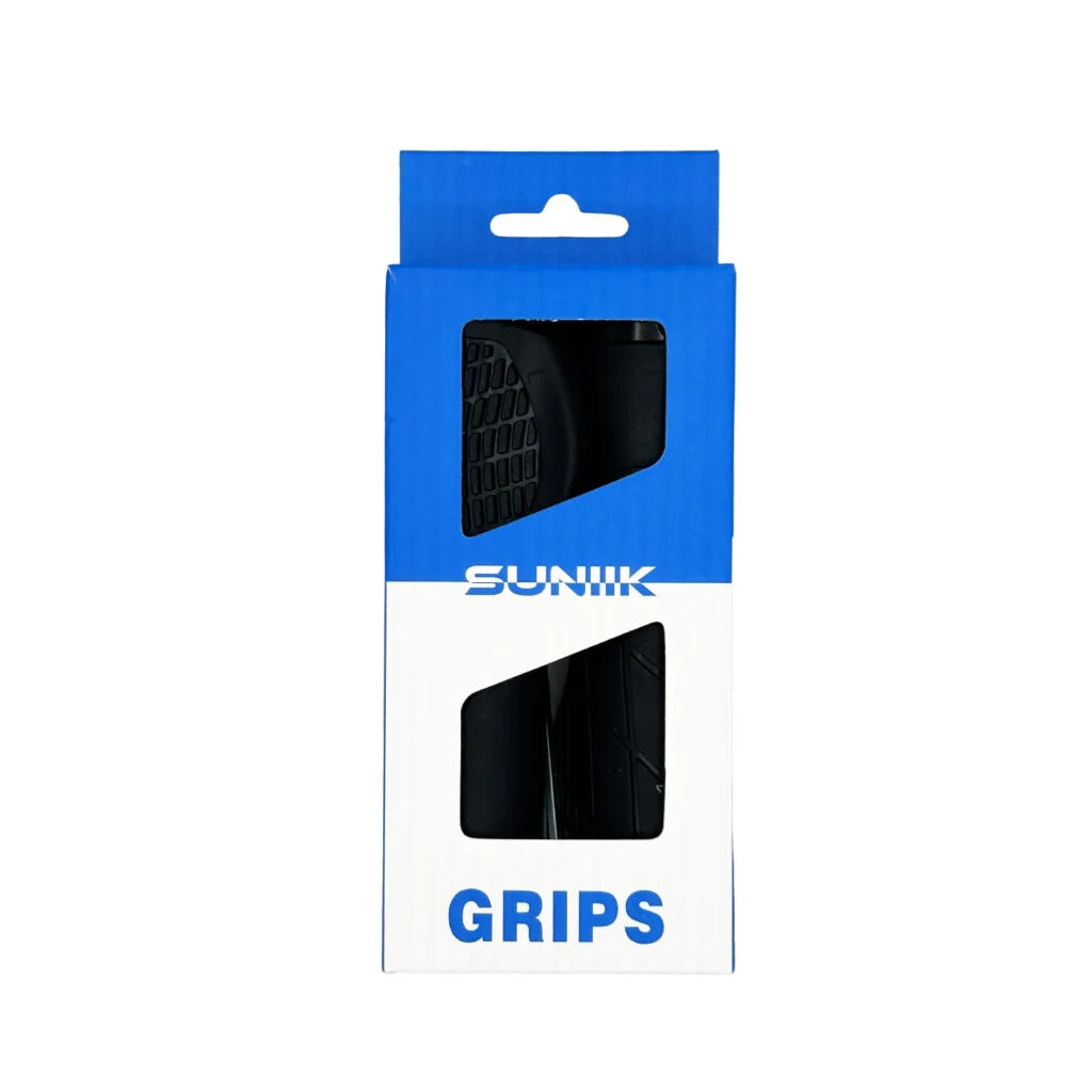 Generic black scooter handlebar with ergonomic design