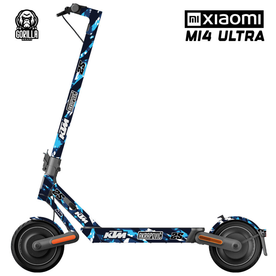 KTM Blue Vinyl for Xiaomi Mi4 Ultra