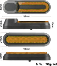 Charger l'image dans la galerie, Reflecteur réfléchissant à vis pour trottinette Xiaomi
