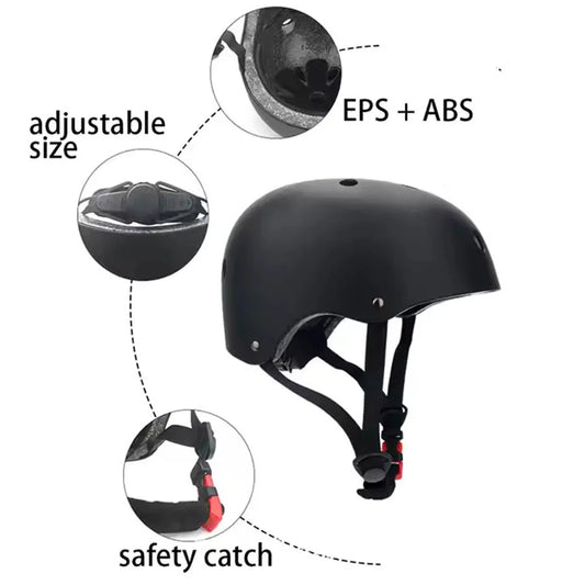 Casque protection réglable - Taille M - Noir