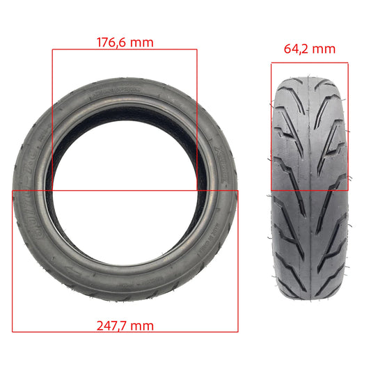 Pneu 60/70-7 Xiaomi Mi4 PRO avec gel anti-crevaison