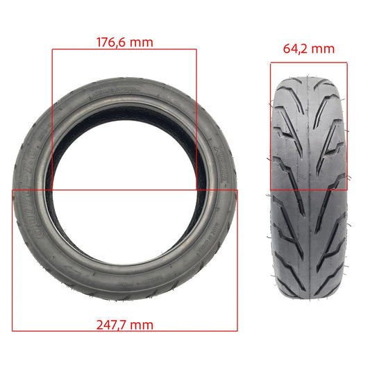 Pneu 60/70-7 Xiaomi Mi4 PRO avec gel anti-crevaison