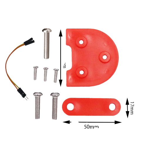 Plaque supplémentaires roues pour trottinette Xiaomi