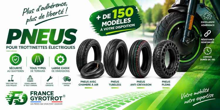 Pneu pour trottinette électrique