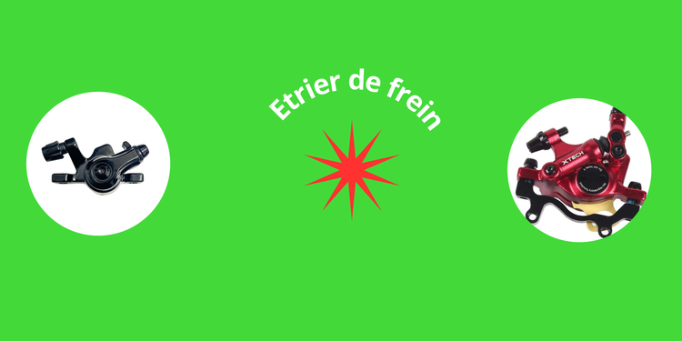 Étriers de Frein Trottinette Électrique - Freinage Haute Performance