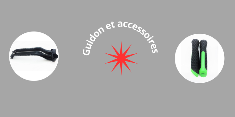 Guidon et accessoires gyropode Segway