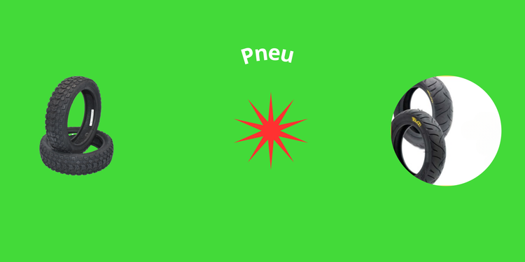 Pneus pour trottinette électrique