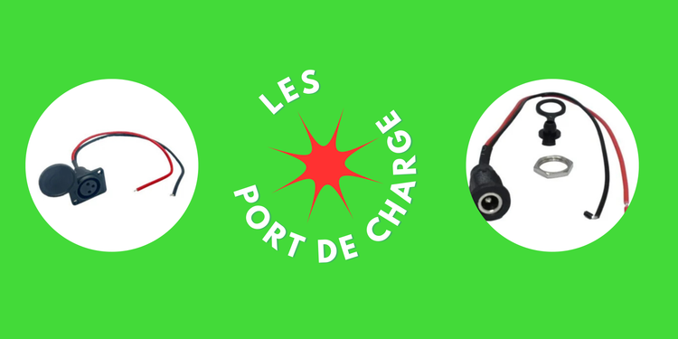 Port de Charge pour Trottinette Électrique - Connecteur