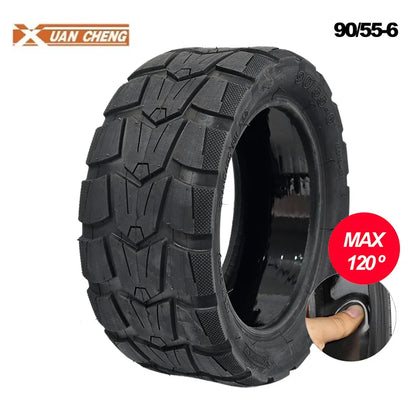 Pneu avec gel anti-crevaison 90/55-6 Pneu Semi-offroad Tubeless avec Gel