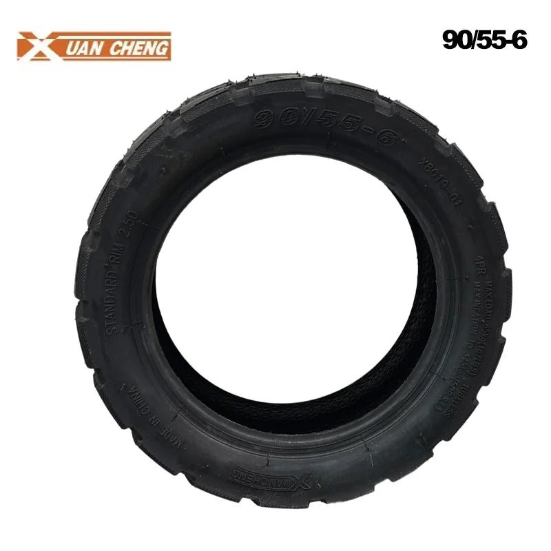 Pneu avec gel anti-crevaison 90/55-6 Pneu Semi-offroad Tubeless avec Gel
