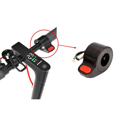 Red accelerator for Xiaomi scooter