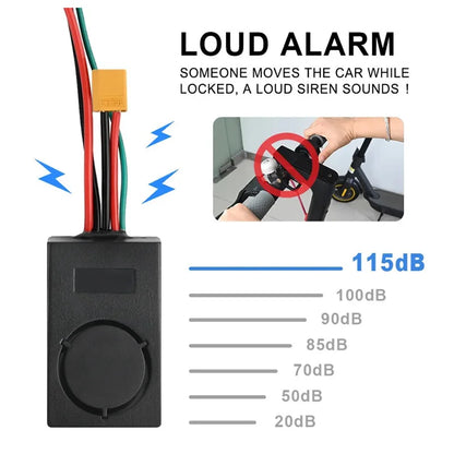 Alarme Antivol pour trottinette  électrique compatible avec xiaomi