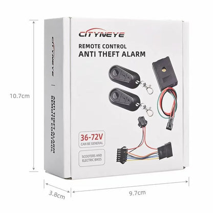 Alarme avec télécommande pour scooter électrique et véhicule électrique XT60 Smartgyro