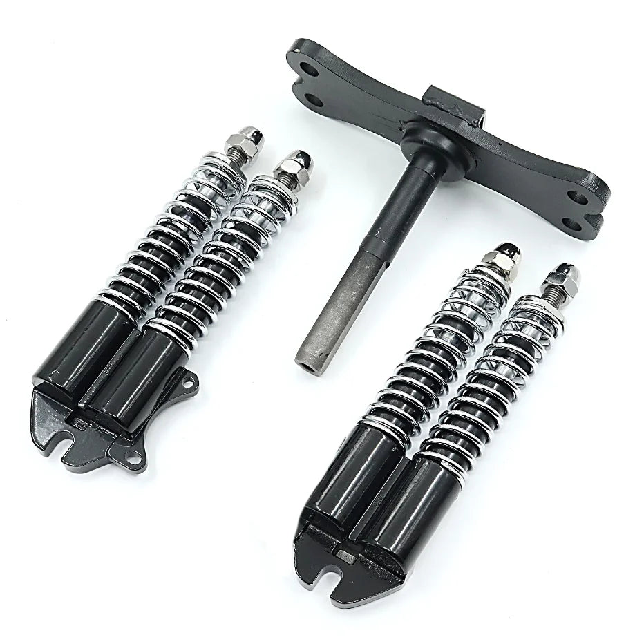 4-spring suspension shock absorber