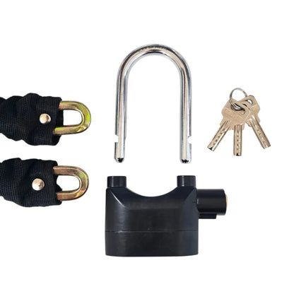 Antivol à chaîne avec alarme (110 dB)