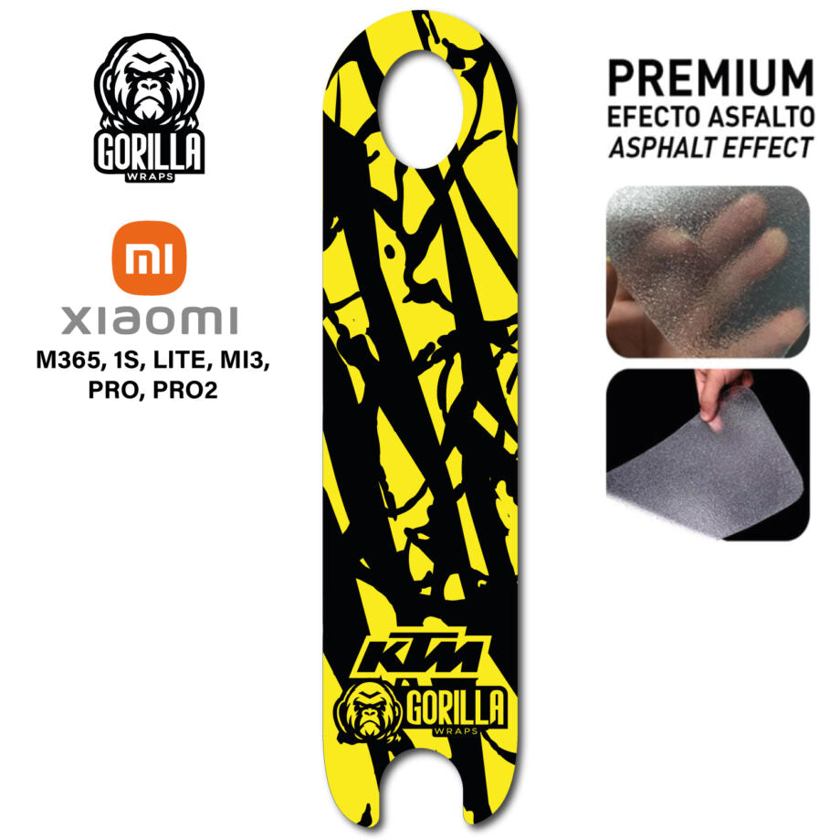 Base antidérapante pour Xiaomi Jaune KTM Gorilla