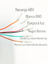 Charger l&#39;image dans la galerie, Bouton-poussoir BSK321 avec clignotants, éclairage et klaxon
