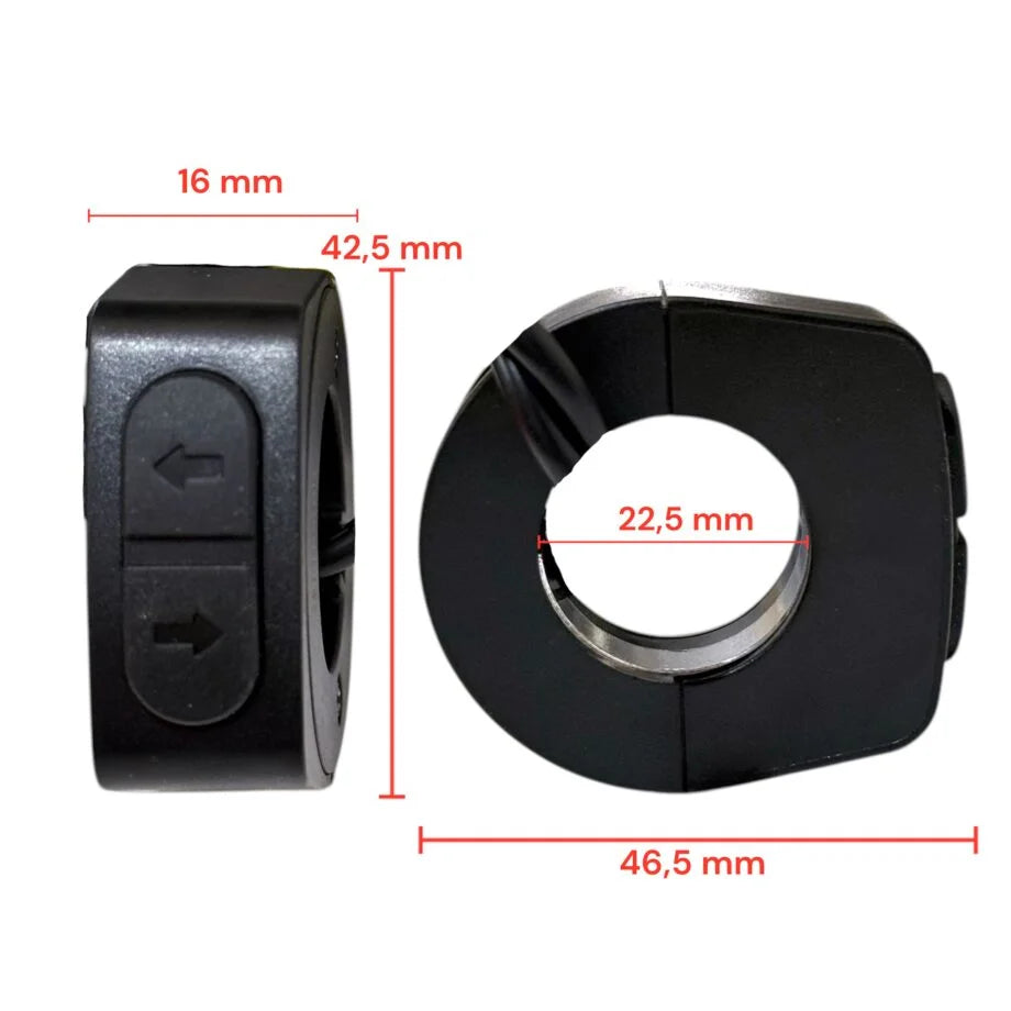 Bouton clignotant d'origine pour scooter NAVEE N65