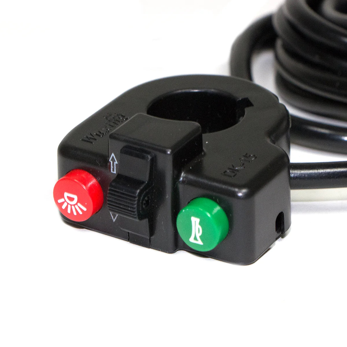 Boutons-poussoirs mécaniques avec klaxon lumineux clignotant