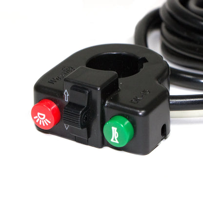 Boutons-poussoirs mécaniques avec klaxon lumineux clignotant