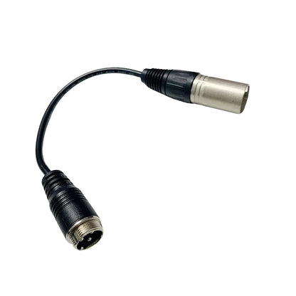 GX16 to 3-pin XLR converter cable