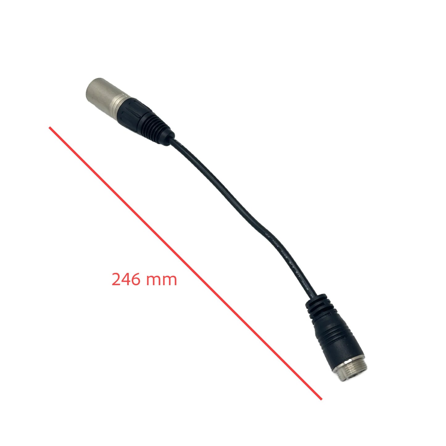 GX16 to 3-pin XLR converter cable